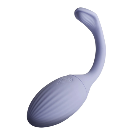 Rocks Off NIYA 1 Dual Motor Vibrating Egg with Flexible Arm, Purple, 19cm