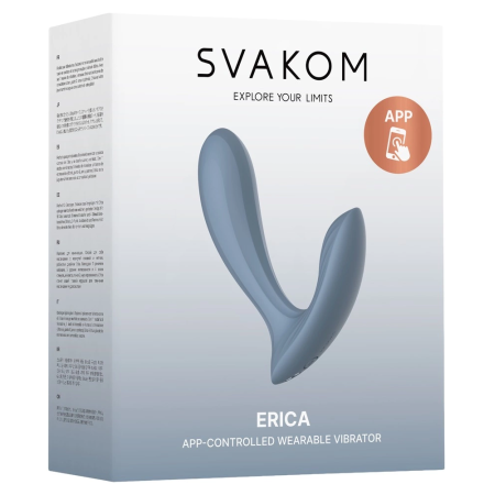 SVAKOM Erica Blue Rechargeable Intimate Wearable Vibrating System