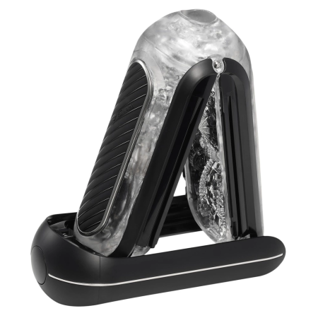 Tenga Flip Zero Gravity Black Electronic Vibrating Intimate Device