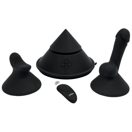 Cowgirl The Cone Compact Intimate Device with Bluetooth & Attachments