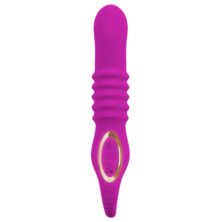 Javida 3 Function Dual Action Intimate Machine, Flexible, USB, Purple