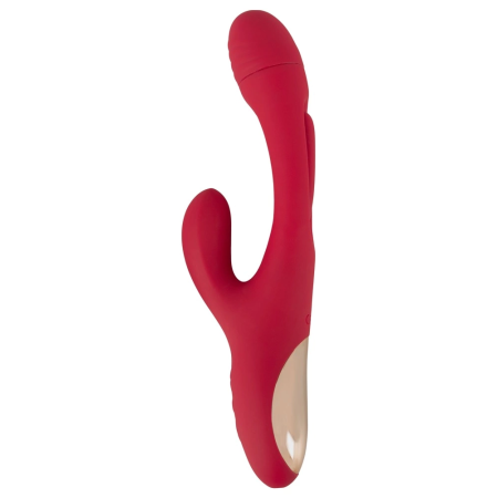 Sweet Smile Rabbit Flicking Intimate System Pink 24.2cm Silicone