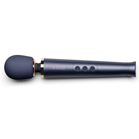 Le Wand Petite Navy Massage Wand - Compact Rechargeable Massager