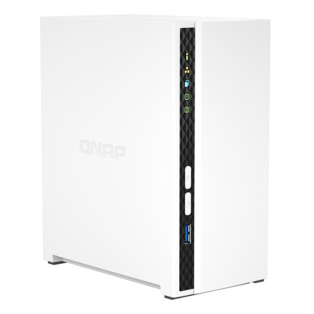 QNAP TS-233 NAS ir duomenų saugojimo serveris