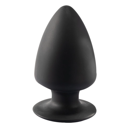 SilexD Premium Silicone Plug L - Temperature Play, 13 cm, Black