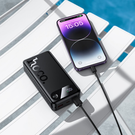 Hoco J154A Išorinė baterija Power Bank 20000mAh juoda