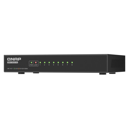 QNAP QSW-1108-8T-R2 tinklo komutatorius 2.5G Ethernet