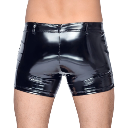 Black Level RV L Vinyl Pants - Shiny 4-Way Stretch, Side Pockets, Black