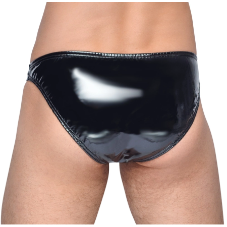Black Level Vinyl Briefs Showmaster L - Shiny Bi-Elastic Finish