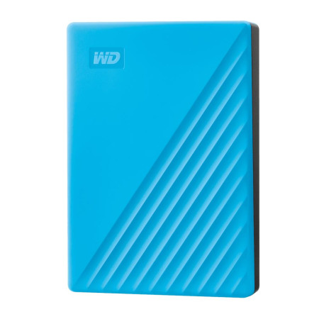 Išorinis HDD WESTERN DIGITAL My Passport 4TB USB 2.0/3.0/3.2 Mėlynas