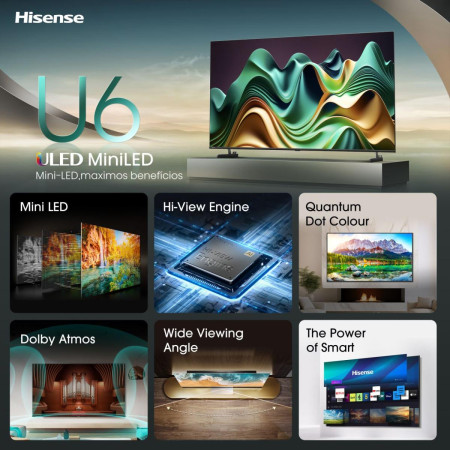 Hisense 65U6NQ televizorius