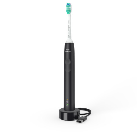 Philips Sonicare 3100 HX3671/14 dantų šepetėlis (juodas)