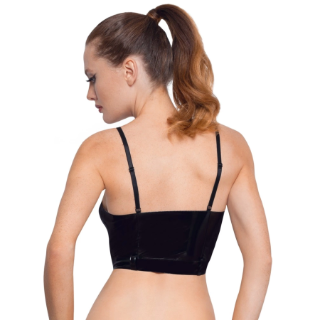 Black Level Vinyl Top XS with Adjustable Buckle Strap, Shiny Finish