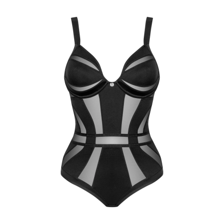 Obsessive Chic Amoria Body Black M/L - Adjustable, Elegant Design