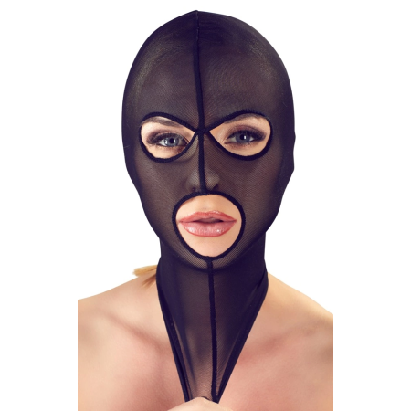 Bad Kitty Powernet Stretch Head Mask Black Unisex One Size