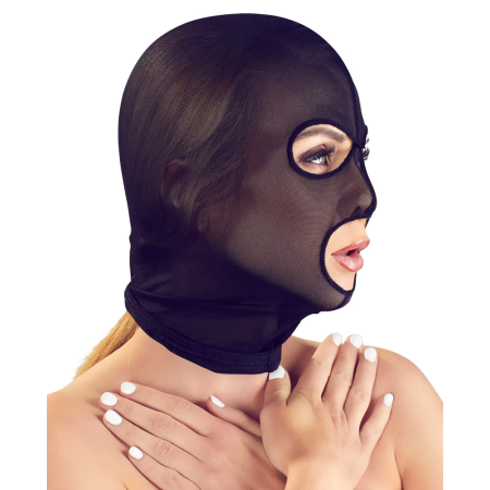 Bad Kitty Powernet Stretch Head Mask Black Unisex One Size