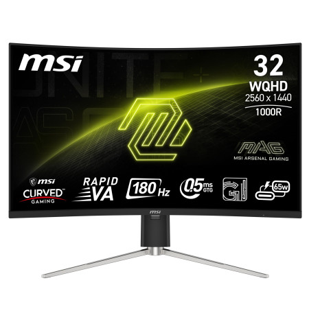 MSI MAG 325CQRF QD E2 kompiuterio monitorius 80 cm (31.5")