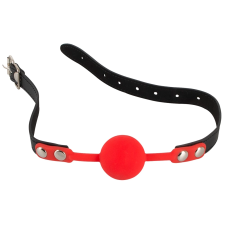 You2Toys Red Silicone Ball Restraint Adjustable Strap 4cm