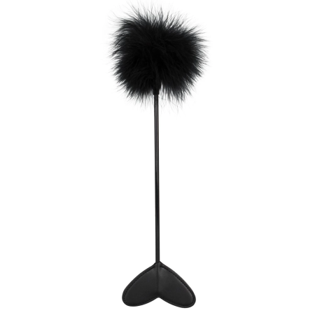 You2Toys Sensual Dual-Ended Feather Wand Black 25cm