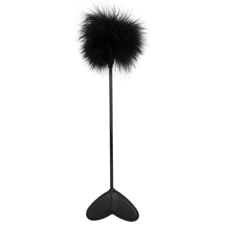 You2Toys Sensual Dual-Ended Feather Wand Black 25cm