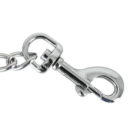 You2Toys Silver Metal Chain 15cm with Dual Snap Hooks