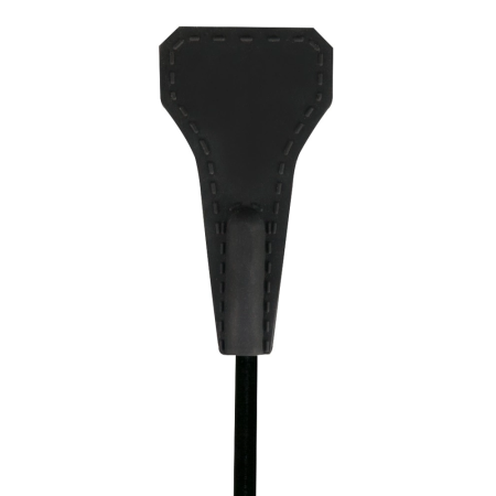 You2Toys Crop Black 44cm Classic Silicone-Tipped Impact Wand