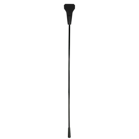 You2Toys Crop Black 44cm Classic Silicone-Tipped Impact Wand