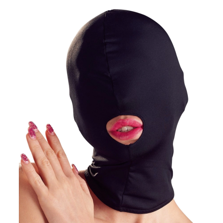 Bad Kitty BK Stretch Head Mask with Mouth Opening, Black, One Size