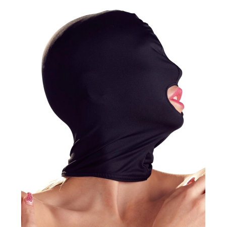 Bad Kitty BK Stretch Head Mask with Mouth Opening, Black, One Size