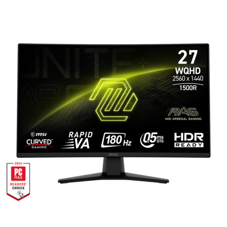 MSI MAG 274CQF kompiuterio monitorius 68,6 cm (27") 2560 x 1440 pikseliai Wide Quad HD