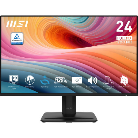 MSI PRO MP242A E2 kompiuterio monitorius 60,5 cm (23.8") 1920 x 1080 pikseliai Full HD