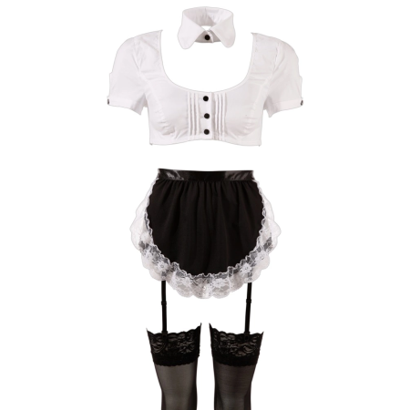 Cottelli Collection Maid Uniform Set Size M - 6-Piece Costume Outfit