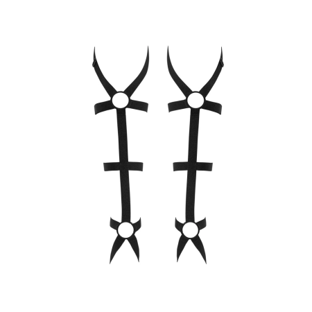 Obsessive Armares Harness Adjustable Strappy Accessory Black