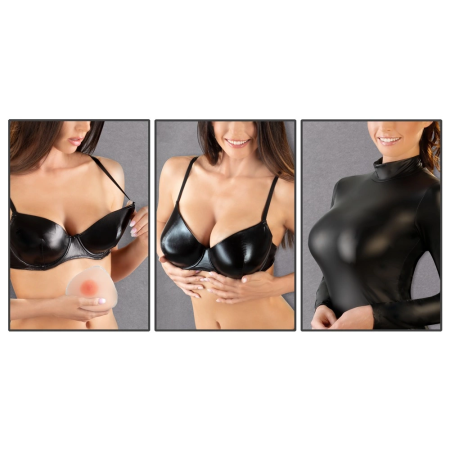 You2Toys Silicone Bust Enhancers 1000g - Natural Shape, Skin Tone Pair