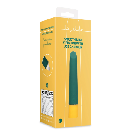 Loveline Smooth Mini Intimate Device USB Rechargeable Ancient Sea Blue