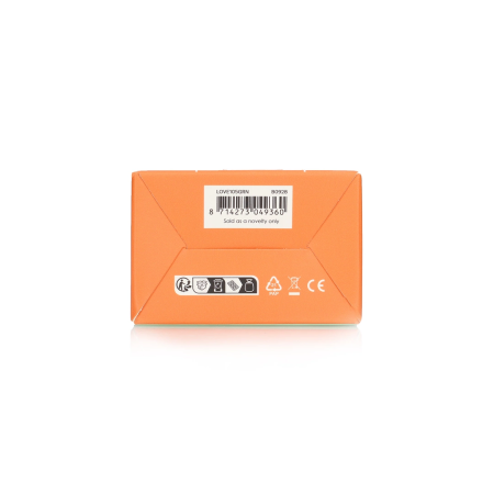 Loveline Ribbed Mini Intimate Device USB Rechargeable Spring Sage 11.5 cm