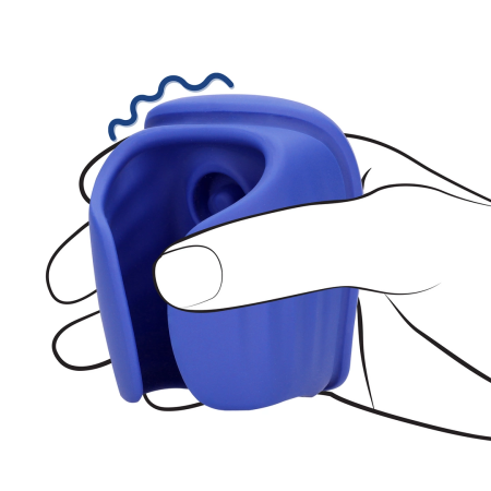 Loveline Midnight Hour Intimate Device with Vibrating & Pulse Wave System