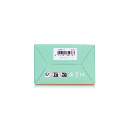 Loveline Ceramic Peach Dual Stimulation Intimate Massager Ultra Soft Silicone