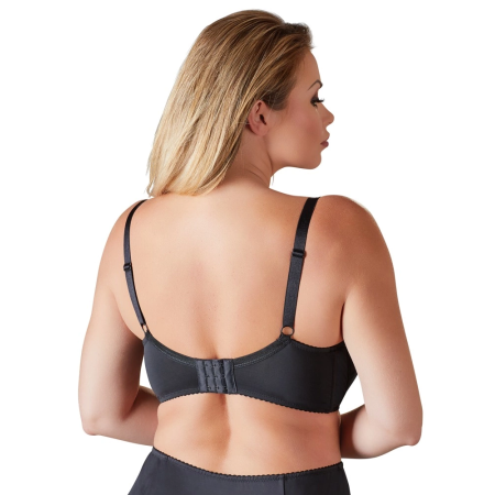 Cottelli Collection Shelf Bra 90D Black - Padded Push-Up Support