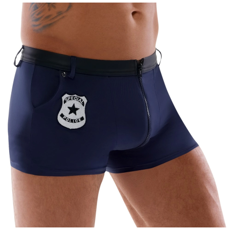 Svenjoyment Boxer Briefs Police Style Dark Blue Size M Comfort Fit