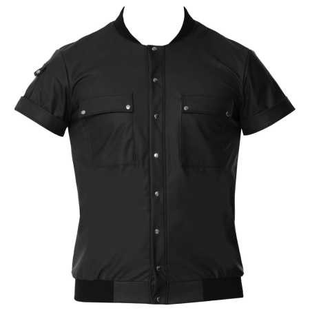 Svenjoyment Blouson Shirt XL Matte Black with Multiple Pockets