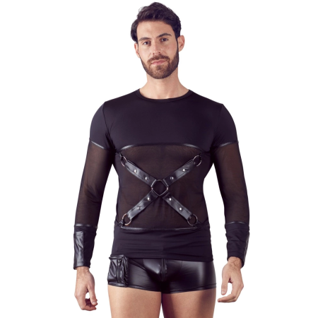NEK Men's Matte Shirt XL with Powernet & Removable Chest Harness