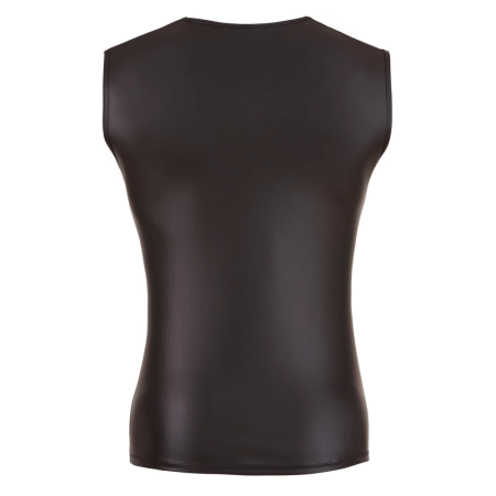 Cottelli Collection Men's Shirt 2XL Black Powernet Matte Finish