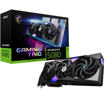 MSI GeForce RTX 5080 16G TRIO OC Vaizdo Plokštė