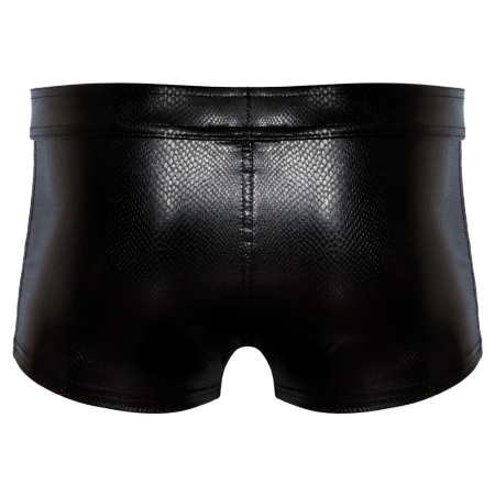 Noir Handmade M.Pants 2XL Shiny Snakeskin-Effect Trousers