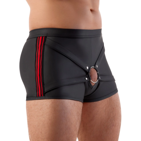 Svenjoyment Boxer Briefs Black/Red M - Interchangeable Ring System