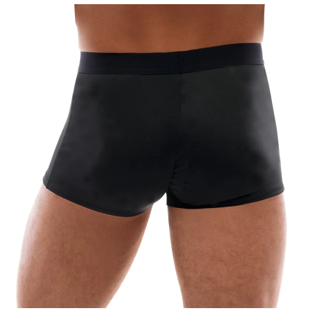 Svenjoyment Men's Microfibre Pants L with Rhinestone Detail Black