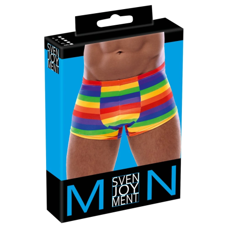 Svenjoyment Boxer Briefs Rainbow Stripes S - Stretch Comfort Fit