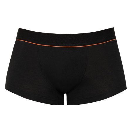 Svenjoyment Men's Black Stretch Pants 2XL Organic Cotton Red Stripe