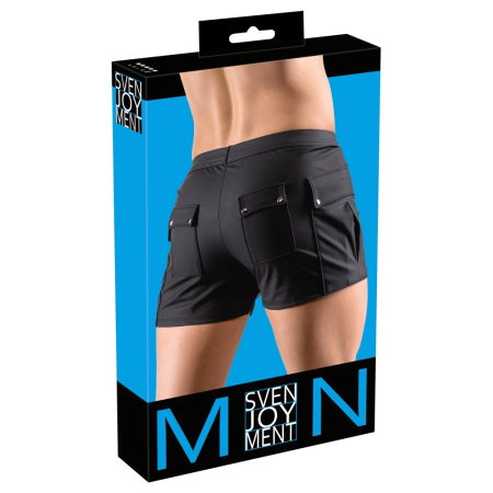 Svenjoyment Worker Style Shorts Black L with Functional Pockets